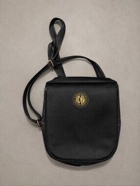 Anne Klein Black Backpack Purse Mini Travel Organizer Lightweight Everyday Bag